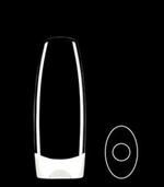 250 ml PET Tottle/Tube Bottle Oval, 25mm Snap On, ,