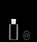 100 ml PET Straight Sided Oval, 20mm, ,