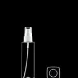 100 ml PET Straight Sided Square, 20-415, ,