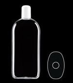 500 ml PET Straight Sided Oval, 24-415, ,