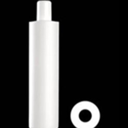 400 ml HDPE Cylinder Round, 24-415, ,