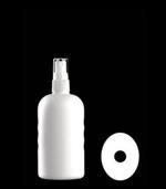 200 ml HDPE Straight Sided Oval, 20-410, ,