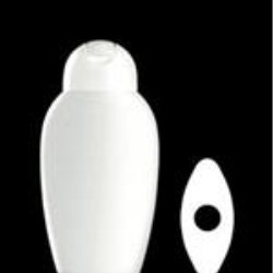250 ml HDPE Reverse Tapered Oval, 23mm Snap On ,