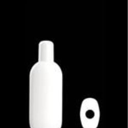 100 ml HDPE Straight Sided Oval, 20mm, ,