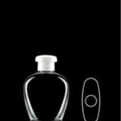 100 ml PVC Reverse Tapered Oval, 20mm, ,