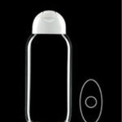 300 ml PVC Straight Sided Oval, 23mm Snap On, ,