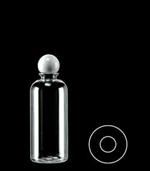 300 ml PET Boston Round Round, 24mm ,