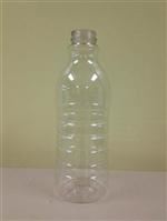 32 oz PET Bullet, Round, 38Dbj, Tamper Evident Band Ribbed ,