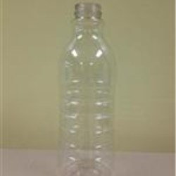 32 oz PET Bullet, Round, 38Dbj, Tamper Evident Band Ribbed ,