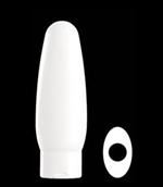200 ml HDPE Tottle/Tube Bottle Oval, 23mm Snap On, ,
