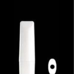 50 ml MDPE Tottle/Tube Bottle Oval, 15mm Snap On, Tapered
