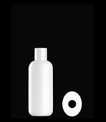 100 ml HDPE Straight Sided Oval, 20-415, ,