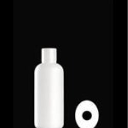 100 ml HDPE Straight Sided Oval, 20-415, ,