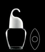 200 ml PVC Reverse Tapered Oval, 24-415, ,