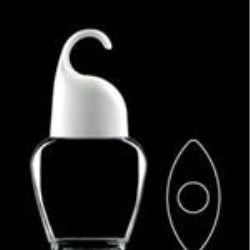 200 ml PVC Reverse Tapered Oval, 24-415, ,
