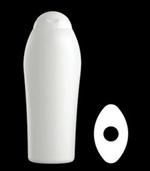 350 ml HDPE Reverse Tapered Oval, 21mm Snap On, ,