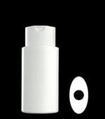 200 ml HDPE Straight Sided Oval, 23mm Snap On, ,