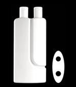 300 ml HDPE Multi-Chamber Oval, 20-415, ,