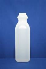32 oz HDPE Pinch, Square, 38-400SCII, Tall Light Weight ,
