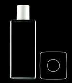 750 ml PETG Straight Sided Square, 31mm, ,