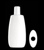 250 ml HDPE Tapered Oval, 24mm Snap On, ,