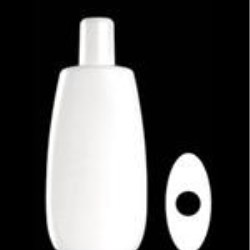 250 ml HDPE Tapered Oval, 24mm Snap On, ,