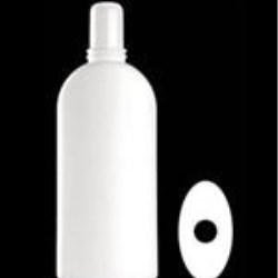400 ml HDPE Straight Sided Oval, 24mm Snap On, ,