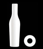 250 ml HDPE Long Neck Round, 24-415, ,