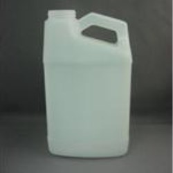 64 oz HDPE Handleware, Oblong, 45-400, Label Indent Slanted Handle