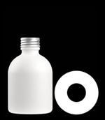 600 ml HDPE Bell Round, 38mm, ,
