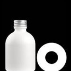 600 ml HDPE Bell Round, 38mm, ,