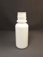 8 oz HDPE Boston Round, Round, 38-430Buttress ,