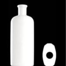 400 ml HDPE Straight Sided Hexagon, 24-410, ,