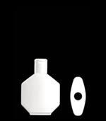 75 ml HDPE Straight Sided Oval, 20-415, ,