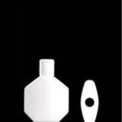 75 ml HDPE Straight Sided Oval, 20-415, ,