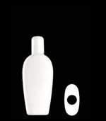 100 ml HDPE Reverse Tapered Oval, 20-415, ,