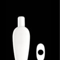 100 ml HDPE Reverse Tapered Oval, 20-415, ,