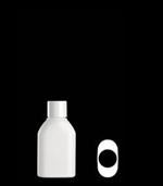 50 ml HDPE Straight Sided Oblong, 20-415, ,