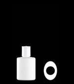 100 ml HDPE Straight Sided Oval, 24-410, ,