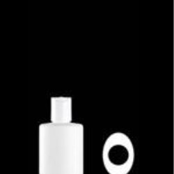 100 ml HDPE Straight Sided Oval, 24-410, ,