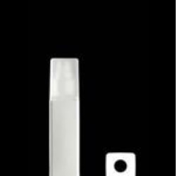 75 ml HDPE Straight Sided Square, 20-410, ,