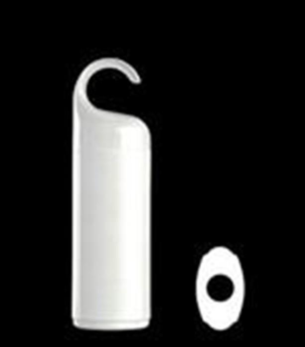 250 ml HDPE Straight Sided Oval, 28-400, Footed ,