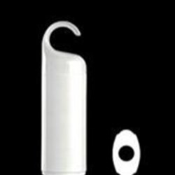 250 ml HDPE Straight Sided Oval, 28-400, Footed ,