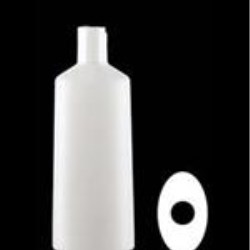 350 ml HDPE Tapered Oval, 24-410, ,