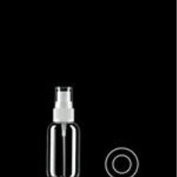 50 ml PVC Boston Round Round, 20-410,
