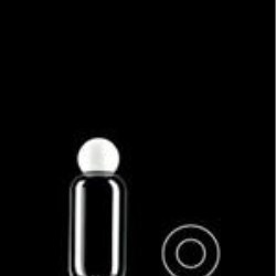 75 ml PVC Boston Round Round, 20-415,
