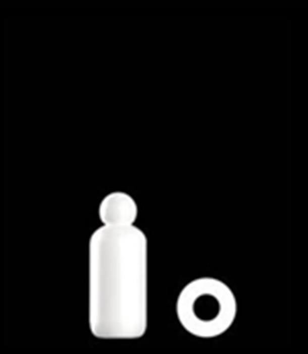100 ml HDPE Boston Round Round, 20-415,
