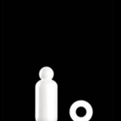 100 ml HDPE Boston Round Round, 20-415,