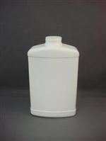 32 oz HDPE Straight Sided, Oblong, 38-400, Label Indent ,