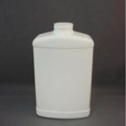 32 oz HDPE Straight Sided, Oblong, 38-400, Label Indent ,